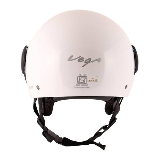 Vega Atom White Helmet