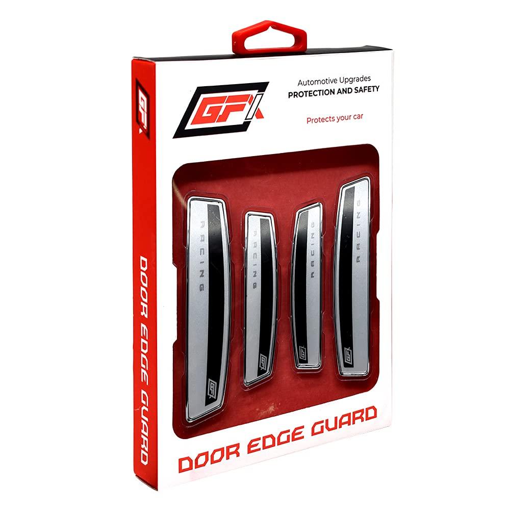 GFX Car Door Edge Guard Scratch Protector (4Pcs) (Mercury Drift-Black) - Autosparz
