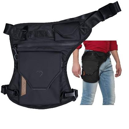Carbonado Vector Waist Bag | Multipurpose Utility Cross Body Bag |