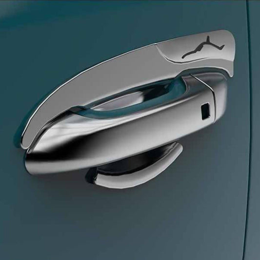 Galio Chrome finish Finger Guard For Mahindra XUV300 2019 - Autosparz