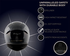 Vega Bolt Black Helmet
