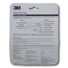 3M - Attachment Tape - Acrylic Foam Tape (1.2cm X 10m) - Autosparz