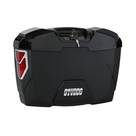 Studds Explorer Side Luggage Box with Universal Fitment Clamps (Black)