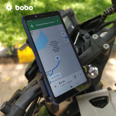 BOBO BM3 Claw-Grip Aluminum Bike / Cycle Phone Holder - Autosparz