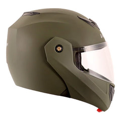 Vega Crux Dx Dull Battle Green Helmet