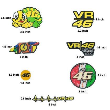 VR 46 Reflective Stickers Set of 14 – Autosparz