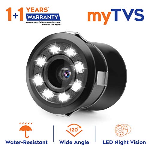 MyTVS RC-23 8 LED Night Vision Car Rear View Camera (All Cars)