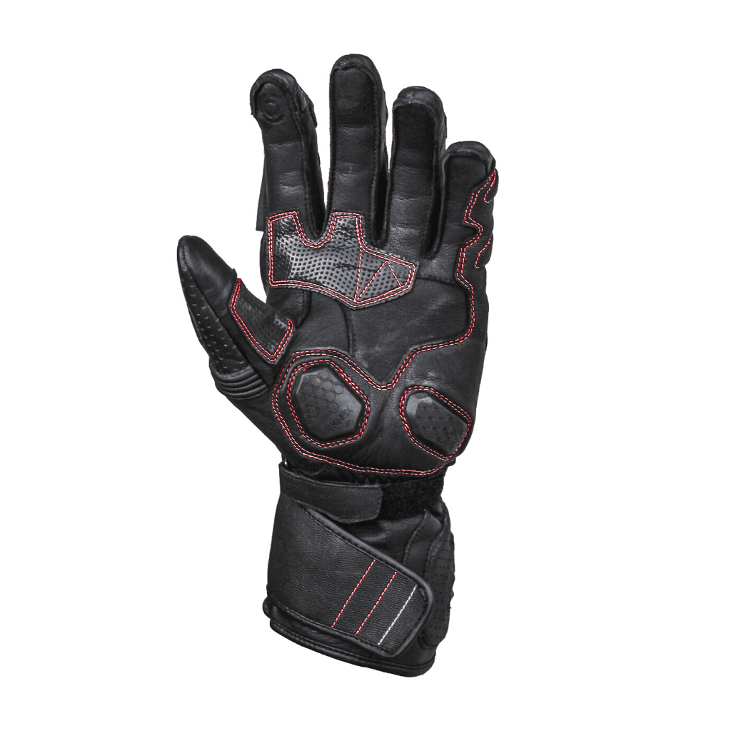 Raida AeroPrix Motorcycle Gloves (Red)