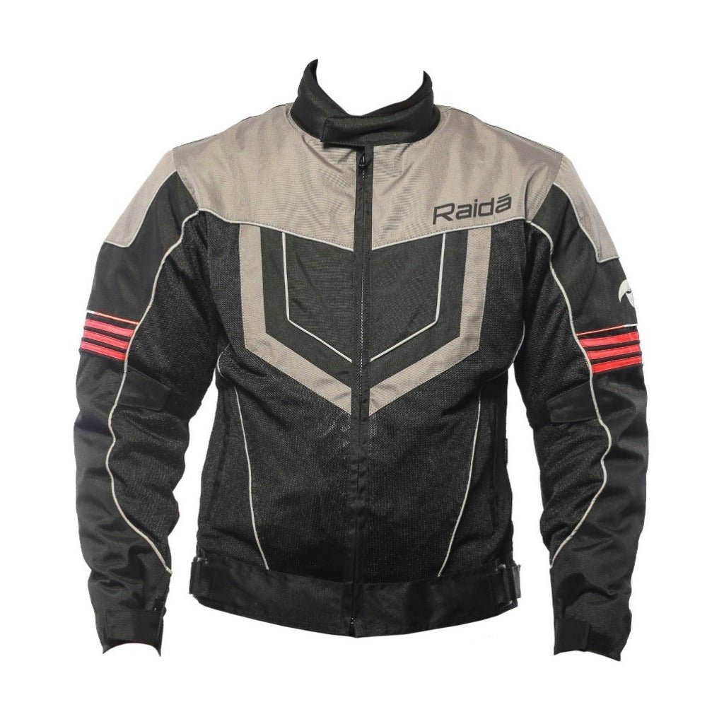 Raida TourBine Motorcycle Jacket With Armor – (Grey)