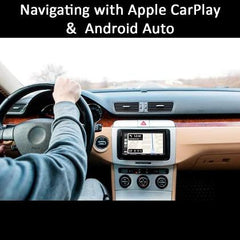 Sony XAV AX-5500 17.6-cm (6.95) Capacitive Touch Screen Bluetooth Media Receiver with Android Auto, Apple Car Play and WebLink