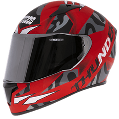 Studds Thunder D7 Decor With Mirror Visor full-face helmet