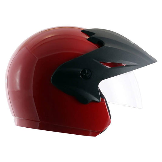 Vega Cruiser W/P Red Open Face Helmet