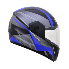 Vega Cliff Pioneer Black Dull Blue Helmet