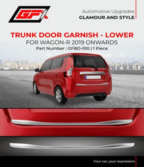 GFX Trunk Door Garnish Lower For Maruti Suzuki WagnoR (2019 onwards)