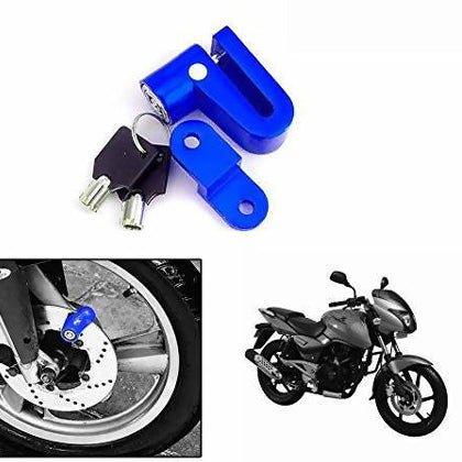 Posh Anti Theft Disc Lock with 2 Keys (Blue) - Autosparz