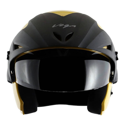 Vega Cruiser W/P Yellow Open Face Helmet
