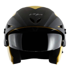 Vega Cruiser W/P Yellow Open Face Helmet