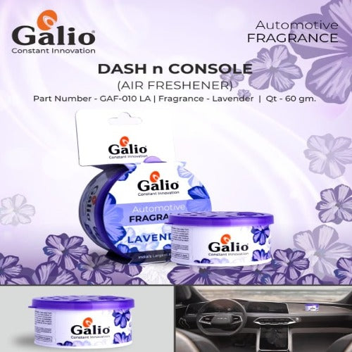 Galio Universal Car Air Fresheners Perfume (Lavender) (Pack of 3)