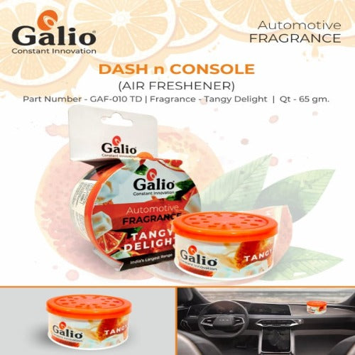 Galio Universal Car Air Fresheners Perfume (Tangy Delight) (Pack of 3)
