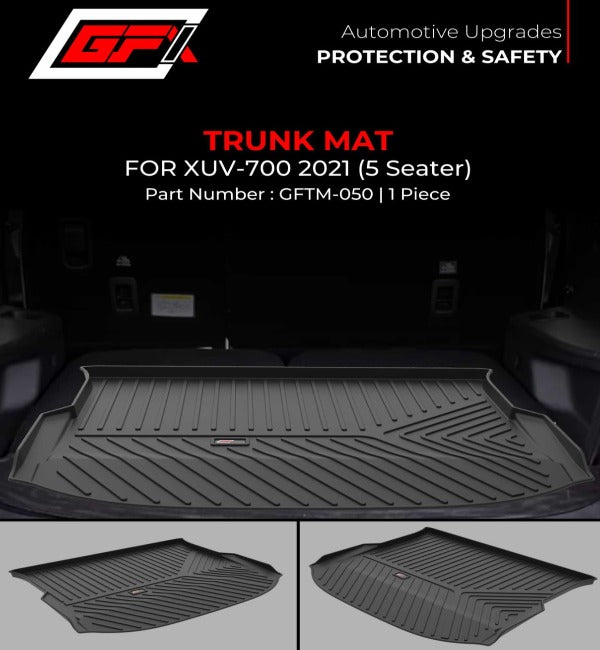 GFX Mahindra XUV 700 2021 Onwards Trunk/Boot Mat (5 Seater)