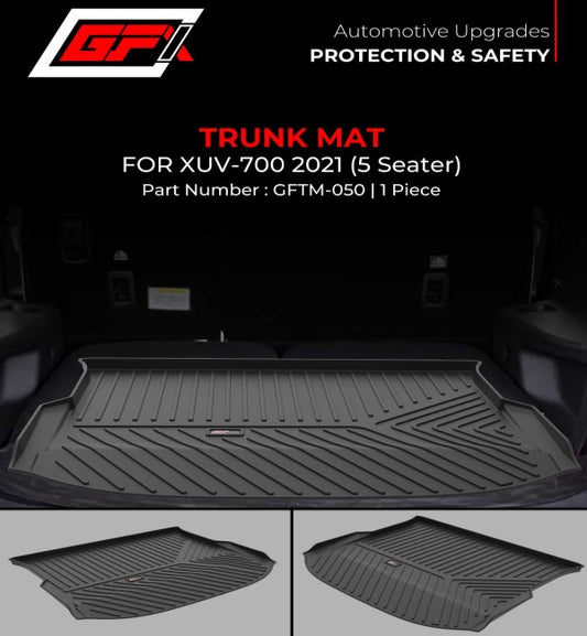 GFX Mahindra XUV 700 2021 Onwards Trunk/Boot Mat (5 Seater)