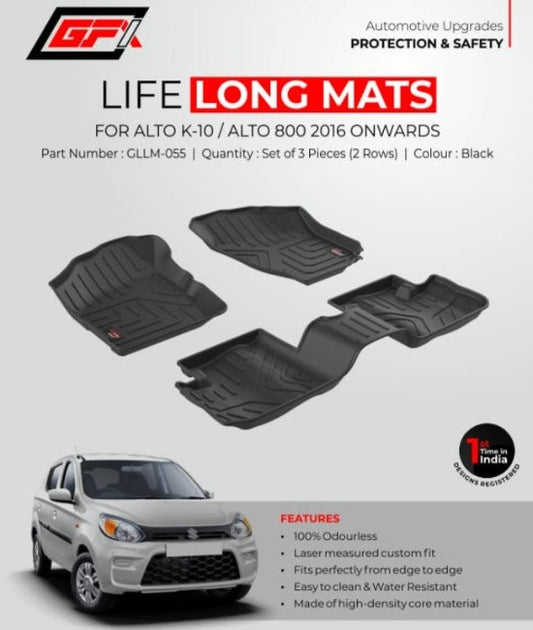 Buy GFX Hyundai Exter Custom Fit LLM TPV Car Floor Mats