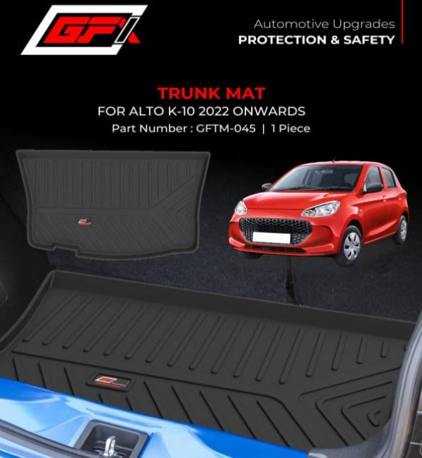 GFX Maruti Suzuki Alto K10 2022 Onwards Trunk/Boot Mat