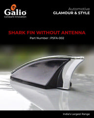 Galio Shark Fin without Antenna Silver