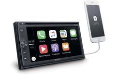 Sony XAV-AX200 16.3 cm (6.4 Inch) Touchscreen Car Stereo Player with Bluetooth