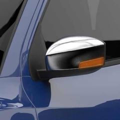 Galio Chrome finish Outside Rear View Mirror (ORVM) Cover with Indicator Cut For Maruti Suzuki Dzire 2017 Onwards - Autosparz