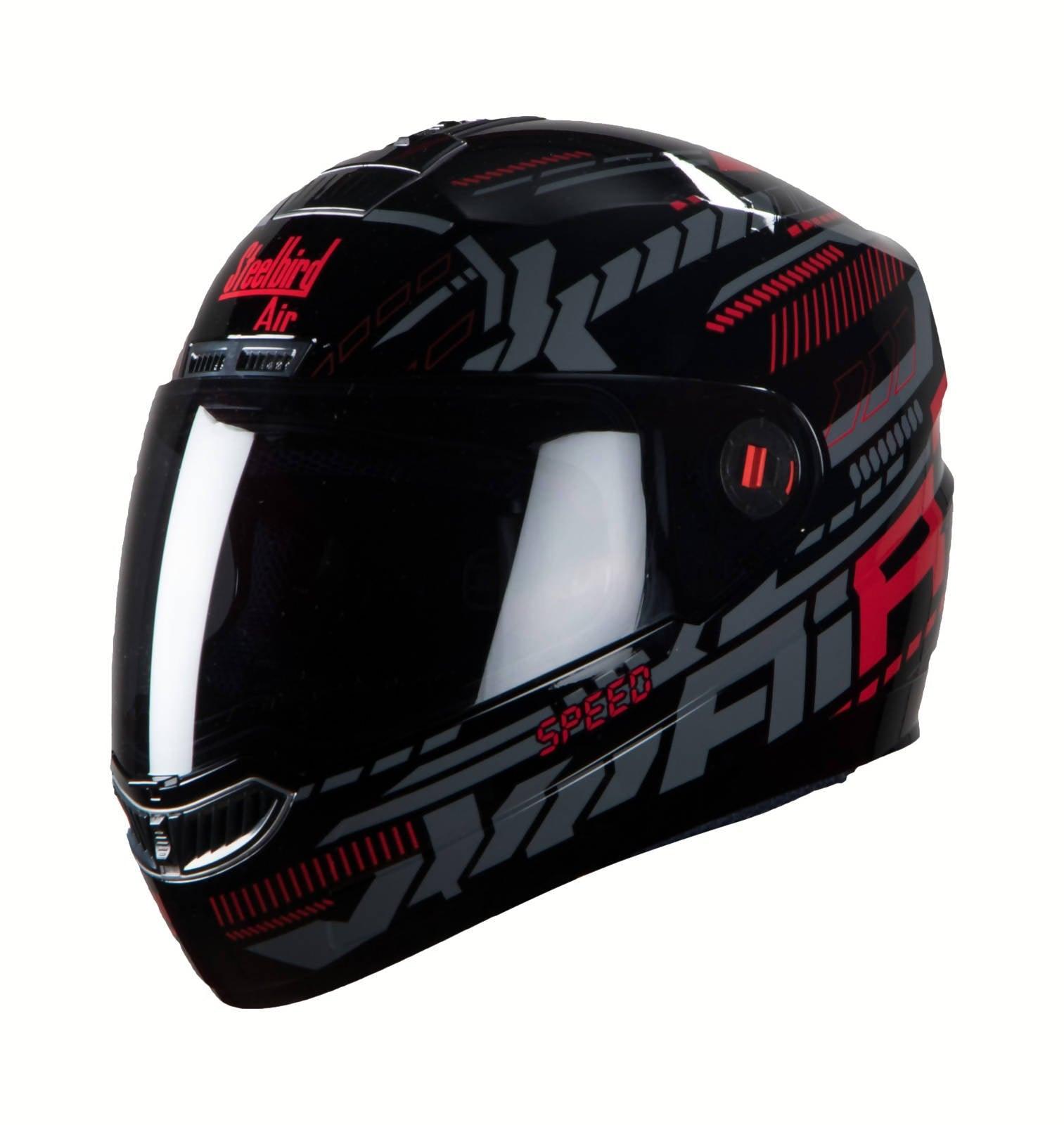 Steel Bird Air SBA-1 Speed Helmets (Black) - Autosparz
