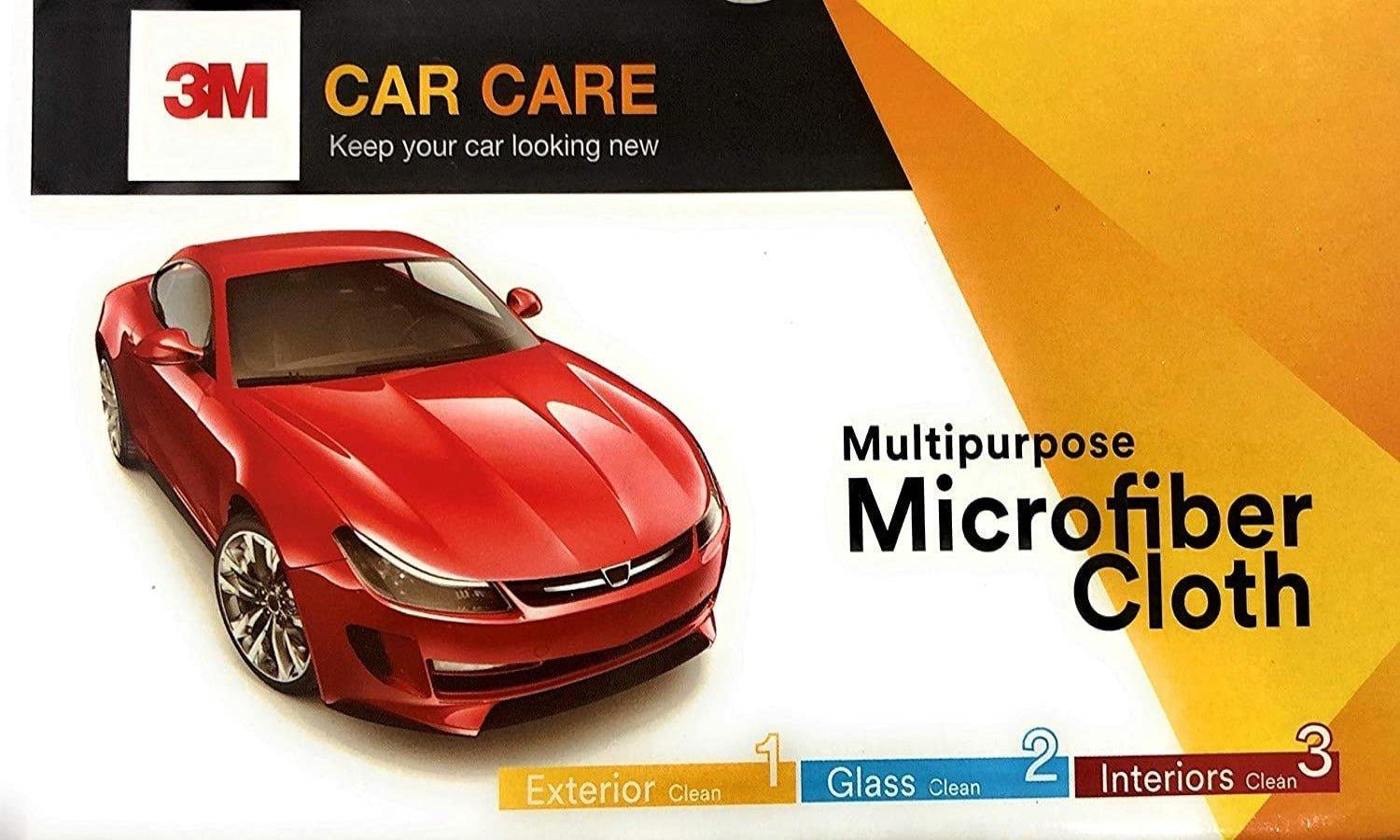 3M Car Care Microfiber Cloth (3 Pieces) - Autosparz