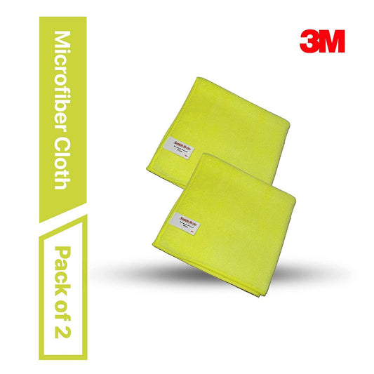 3M Car Care Microfiber Cloth (Yellow) (‎30x35cm)