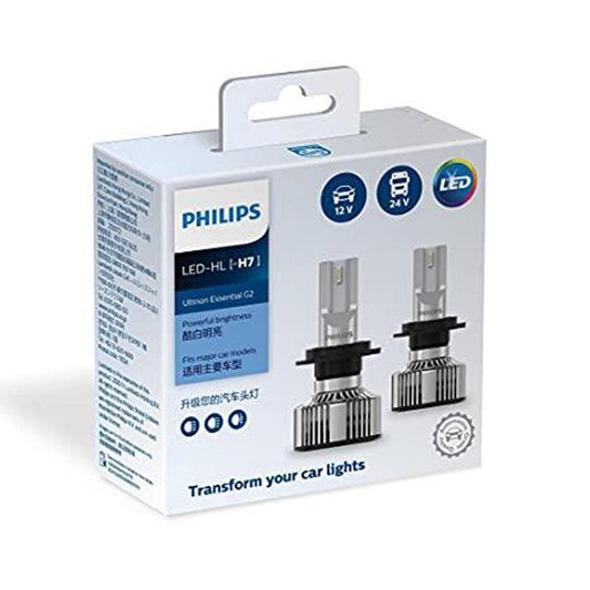 Bright White Philips H7 Xtreme Ultinon Car Headlight LED at Rs 6800/piece  in Delhi