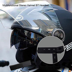 LGP BT8 Motorcycle Multi-Function Stereo, Helmet Bluetooth Wireless Headphones With Mic Portable Noise Reduction - Autosparz