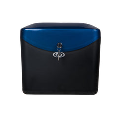 Steelbird SB-509 Universal (for All Bikes) Luggage Side Box with Fitment Clamps (Blue & Black)