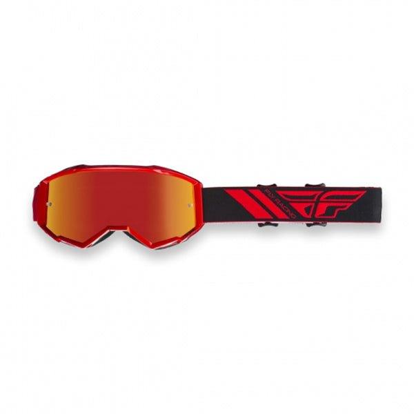 Fly Racing Youth Zone Goggle (Red) - Autosparz