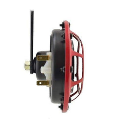 Hella Red Grill Super tone Horn Set (12V,300/500 Hz,105-118 dB , 2 m) - Autosparz