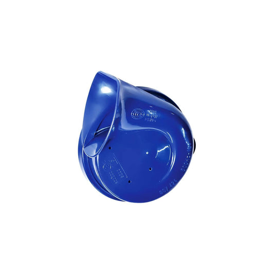 Hella Blue Trumpet Horn Kit, 12 V, 400/500 Hz (Universal Fit) - Autosparz