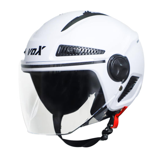 Steel Bird SBH-24 Vox Classic Helmets (White)