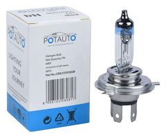 Potauto H4 Headlight Bulb P43t 12V 130/100W Xtra Light - Autosparz