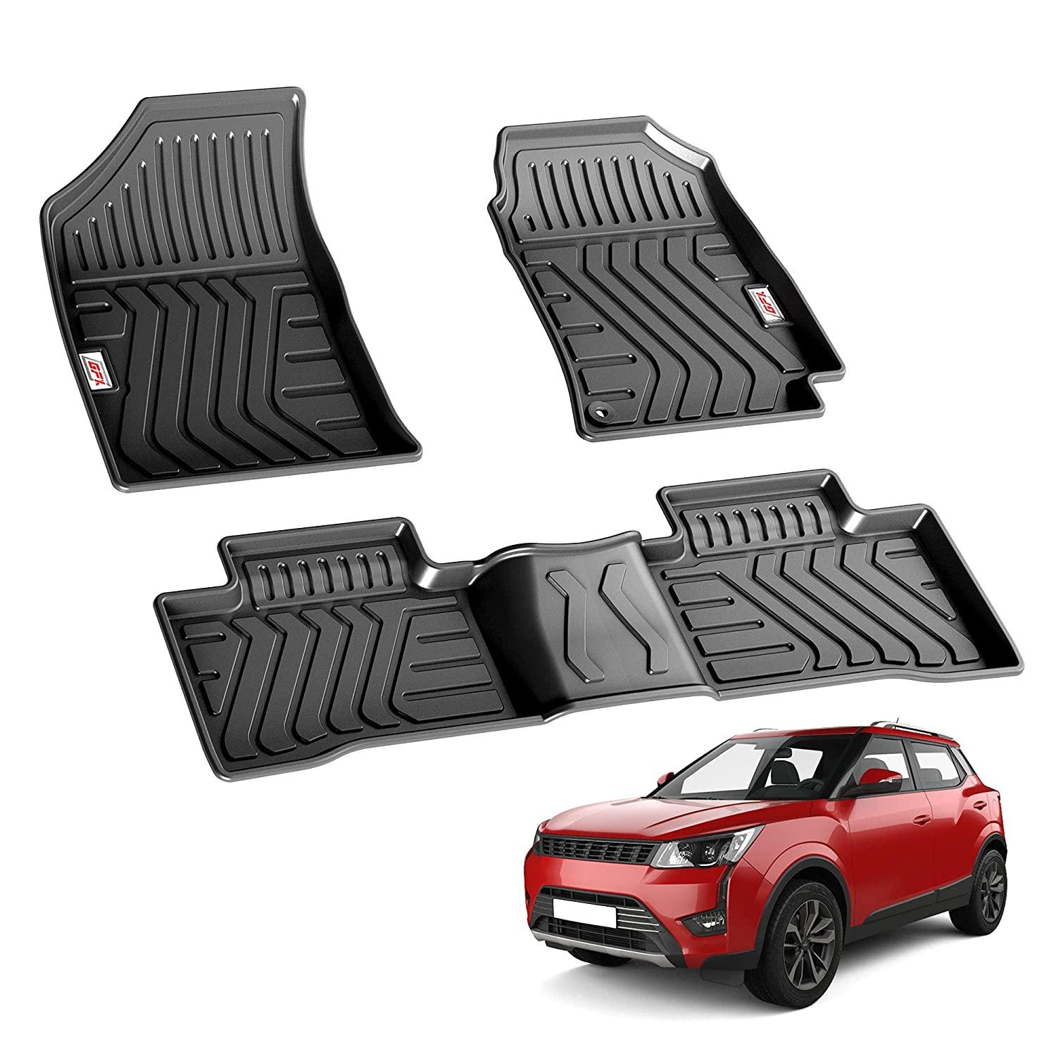 GFX Mahindra XUV 300 2019 Onwards Automatic Premium Life Long Floor Mats - Autosparz