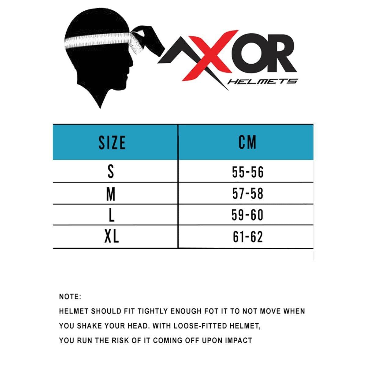Axor Xbhp Full Face Helmet (Neon Glossy) - Autosparz
