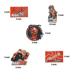 Marquez Reflective Stickers Set of 10 - Autosparz