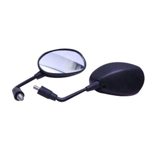 Autobird Rear View Mirrors for New Activa (Set of 2) (Black)