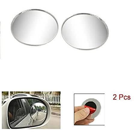 Autosparz 3R 2 Way Blind Spot Mirror 360 degree (2pc)