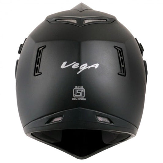 Vega Off Road D/V Dull Black Helmet