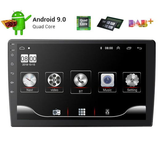 Dtrek 9 Inch Gps, Android with 2GB RAM Car Stereo Multimedia System (Double Din) (Universal)