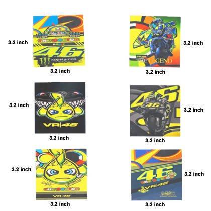 Yellowish Reflective Stickers Set of 12 - Autosparz