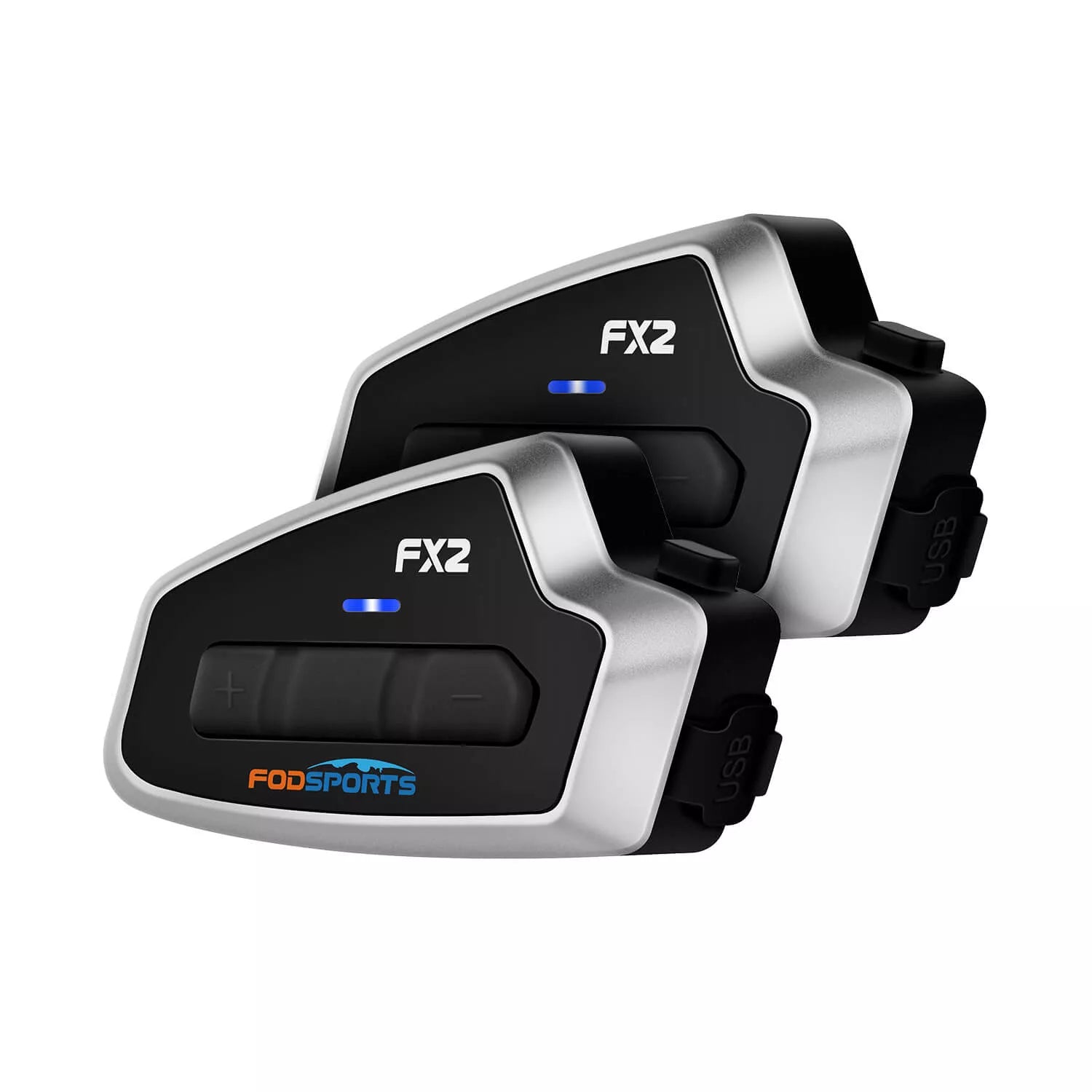 FodSports FX2 Bluetooth Intercom Headsets - Autosparz